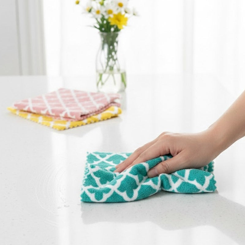 Super Absorbent Cleaning Towel Pack Of 5