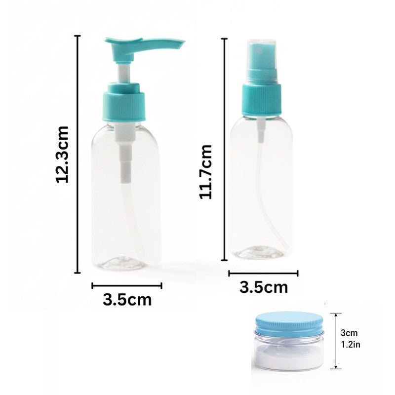 5Pcs Travel Refillable Containers