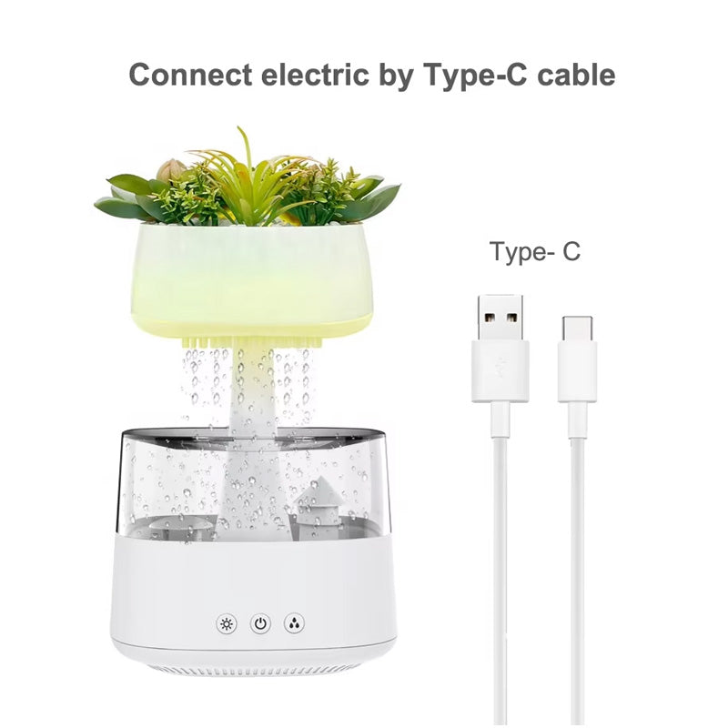Plant Rain Cloud Humidifier